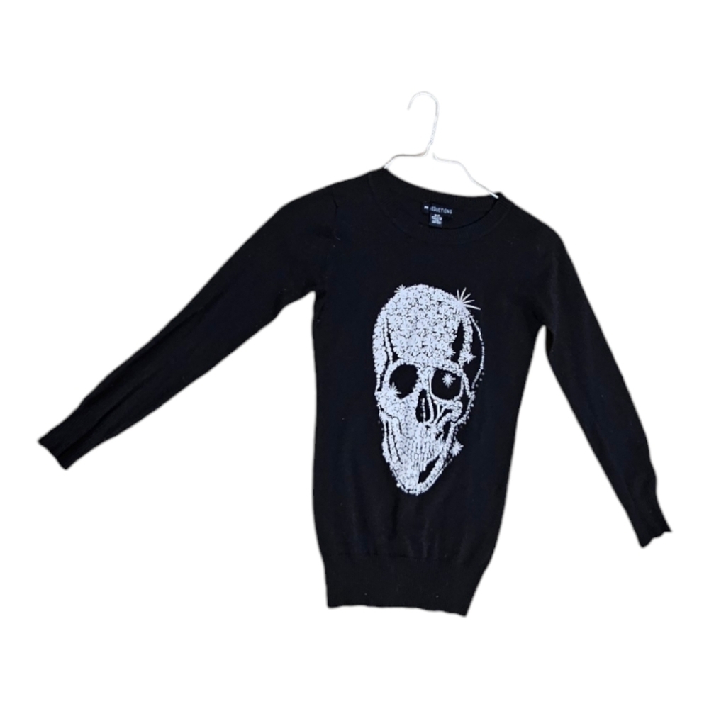 Seduction Skull Sweater ,Size Small